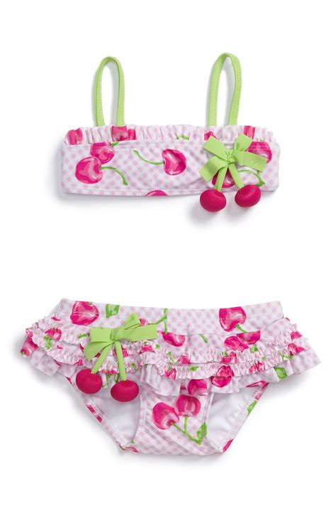 Kate Mack Cherry Print Two Piece Swimsuit Toddler Nordstrom