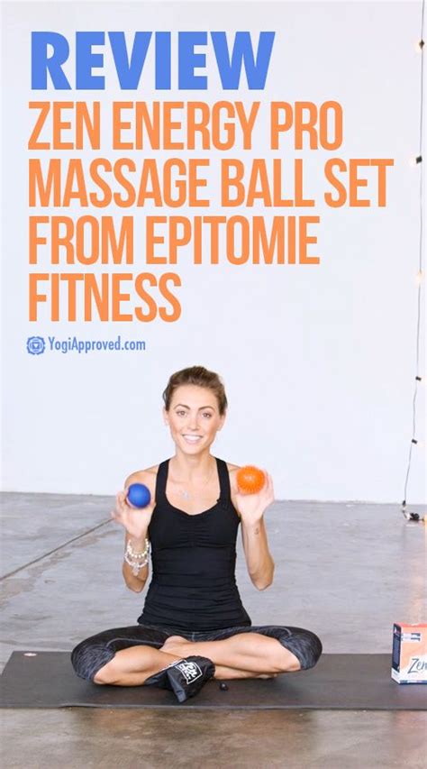 review of the zen energy pro massage ball set from epitomie fitness massage ball massage ball