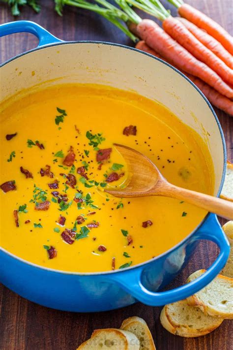 Creamy Carrot Soup Has Simple Ingredients But Tastes Gourmet A Quick