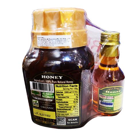 Thai Richy 100 Pure Natural Honey ⭐bundle 595g⭐promo Yee Lee Oils And Foodstuffs