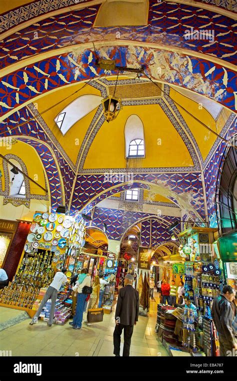 Grand Bazaar Istanbul Turkey Stock Photo Alamy