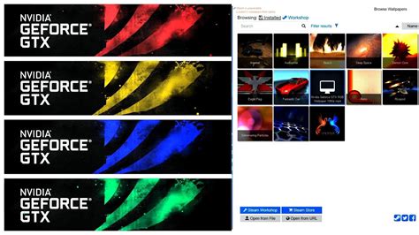 Upload, livestream, and create your own videos, all in hd. NVIDIA GeForce GTX RGB Live Wallpaper | Wallpaper Engine ...