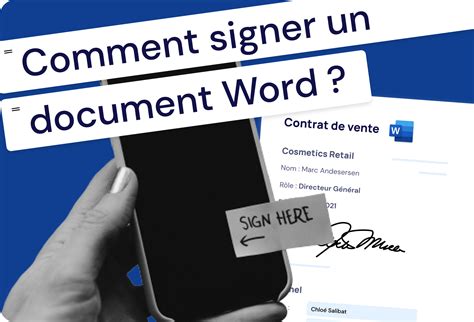 Comment Signer Un Document Word Seraphinlegal