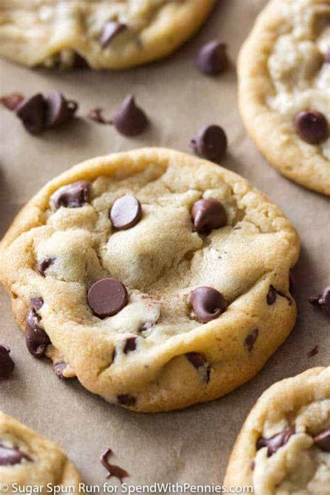 Perfect Homemade Chocolate Chip Cookies Spend With Pennies