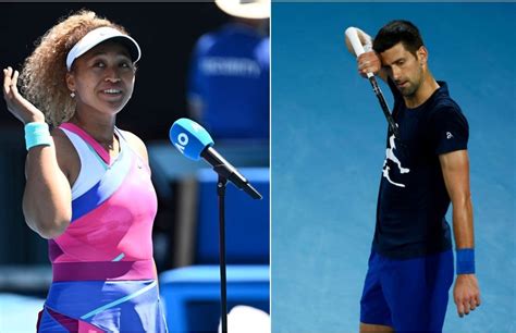 Australian Open Naomi Osaka Has Perfect Response To Novak Djokovic