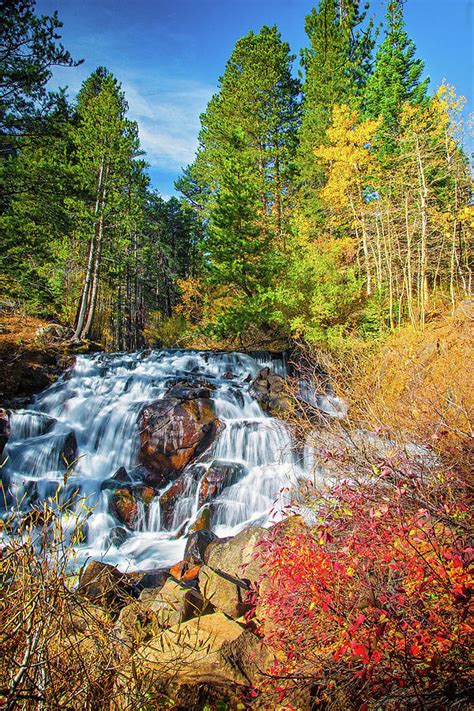 Autumn Cascades In The Sierra Photograph By Lynn Bauer Fine Art America