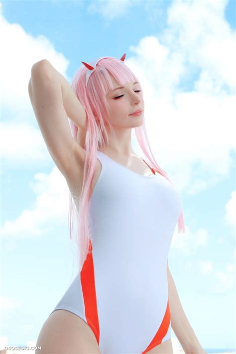 Peachmilky Zero Two Naked Cosplay Asian Photos Onlyfans Patreon Fansly Cosplay Leaked