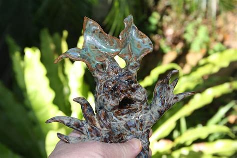 Mandrake Screaming Out Of Plant Large Spike Harry Potter