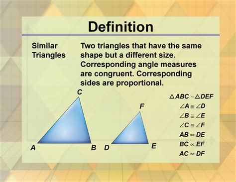 Math Definitions Collection Triangles Media4math