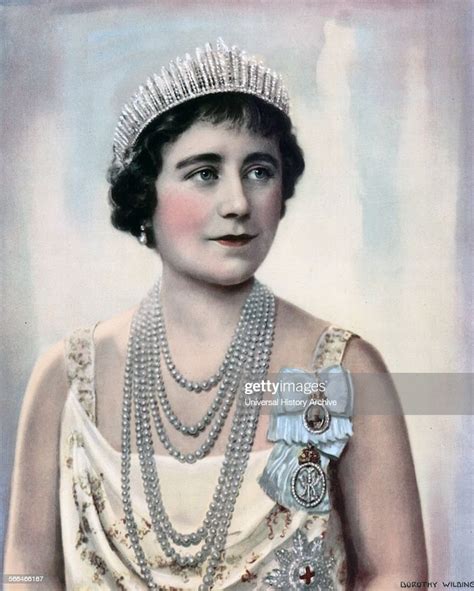 Dorothy Wilding 1893 1976 Portrait Of Her Majesty Queen Elizabeth Of