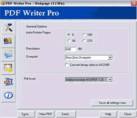 You can work on pdfs easier than ever with no need to download and install any specialized software utility. PDF Writer Pro - Create PDF files from any Windows application