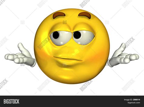 Dont Know Emoticon Image And Photo Bigstock