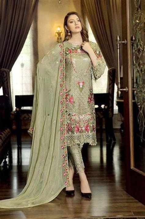 Ready To Wear Pakistani Suit For Women Designer Dress Wedding Etsy