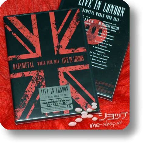 Babymetal Live In London 2dvd Lim1press Inklsticker Recycle
