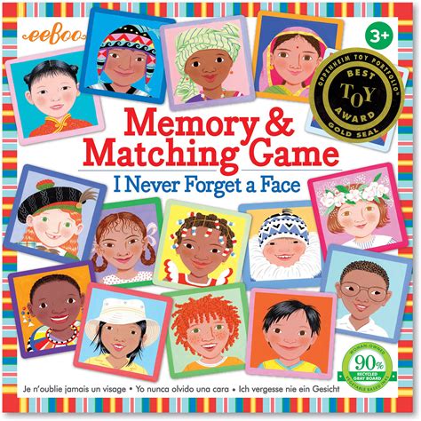 I Never Forget A Face Matching And Memory Game Teaching Toys And Books