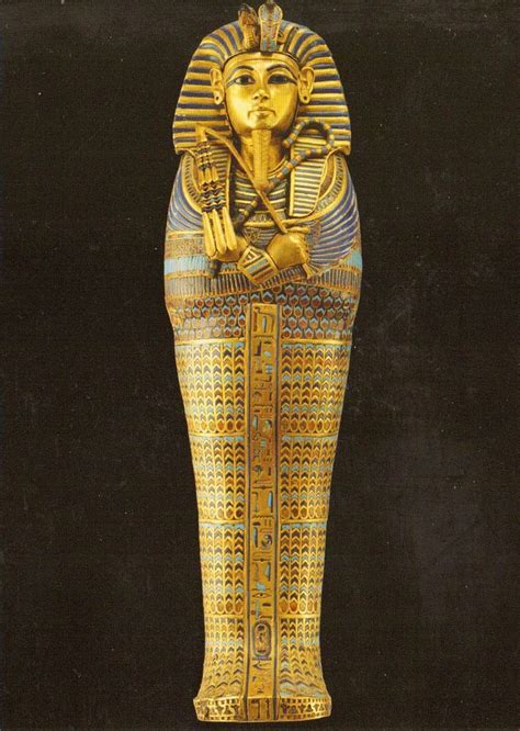 23 Tutankhamuns Tomb Innermost Coffin New Kingdom 18th Dynasty C