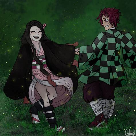 Tanjirou And Nezuko By Frustratedgh0st On Deviantart
