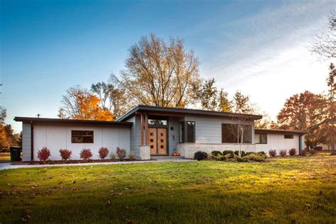 Mid Century Brick Ranch Located On An Oversized Lot In An Established