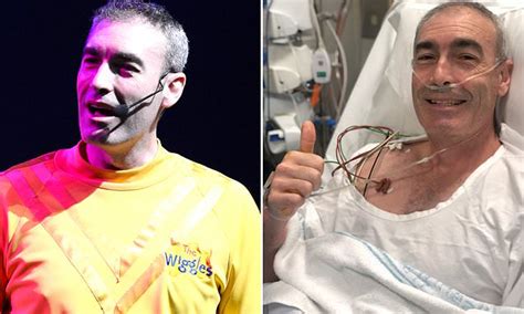 Yellow Wiggle Greg Page Suffered A Blocked Artery Which Caused Him To