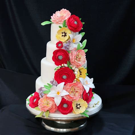 floral wedding cakes floral wedding cakes and cakes with sugar roses and sugarcraft flowers