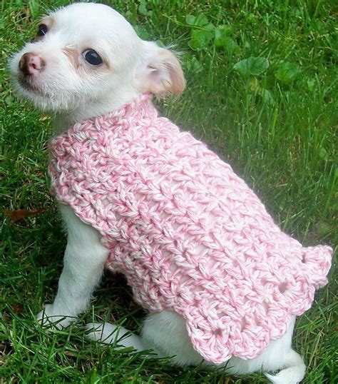 Free Printable Crochet Dog Sweater Patterns
