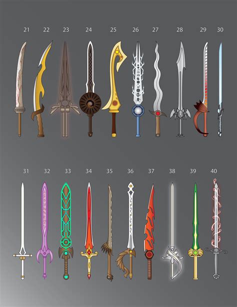 Swordos Ninja Weapons Anime Weapons Fantasy Sword Fantasy Art