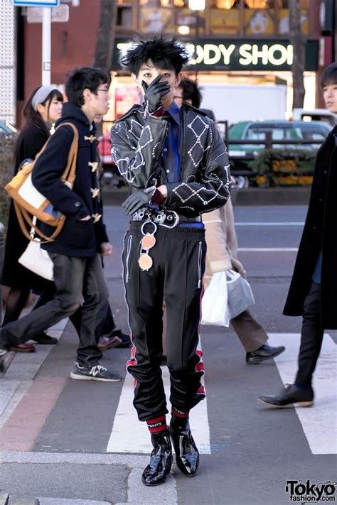 Japanese Mens Streetwear In Harajuku Mode Harajuku Harajuku Fashion