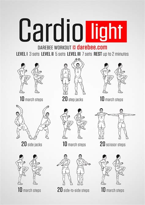 10 Minute Cardio Light Workout