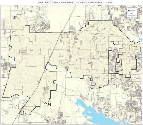 Denton County Map