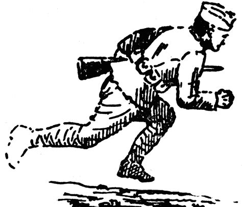 Soldier Running Clipart Etc