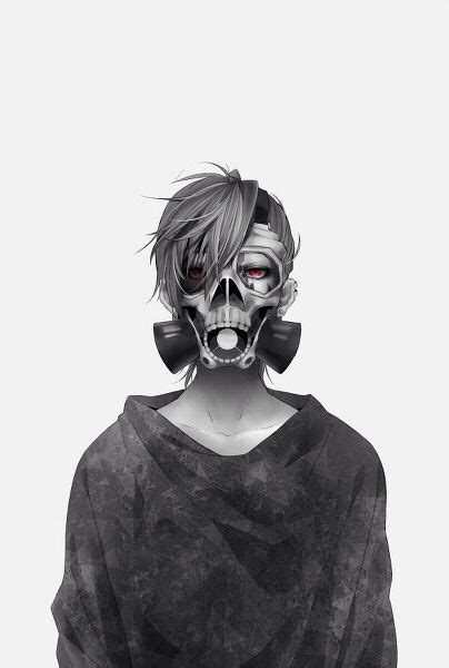 Gas Masks Fanart Anime Amino