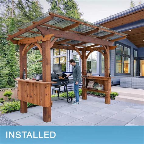 Built in grill ideas primerugby backyard patio ideas with grill unleashing me. Pin by Carolyn Schulz on Backyard in 2020 | Grill gazebo ...