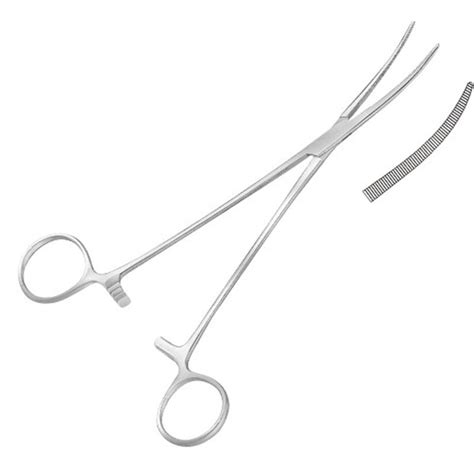 Accrington Surgical Instrument Suppliers Ltd Roberts Hemostatic Forceps Box Joint Curved