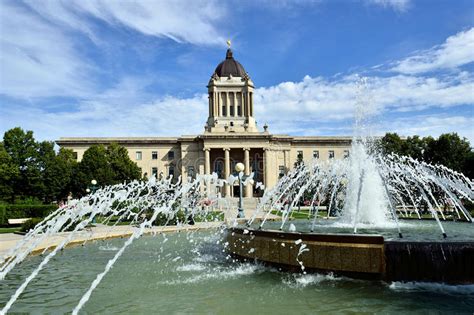Manitoba Parliament Stock Image Image Of Architecture 897867
