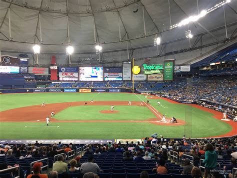 Section 111 At Tropicana Field Tampa Bay Rays
