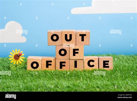 Out Of Office Sign Stock Photo Alamy