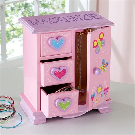 Personal Creations Personalized Secret Garden Jewelry Box Kids