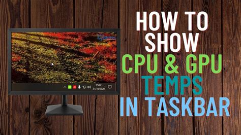 How To Monitor Cpu And Gpu Temperatures On Windows 10 Youtube