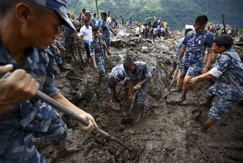 Nepal Landslides Kill At Least 30 People Vietnam Times