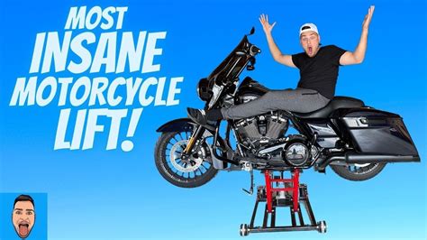 The Best Motorcycle Lift Pitbull Lift 1500 Lbs Youtube