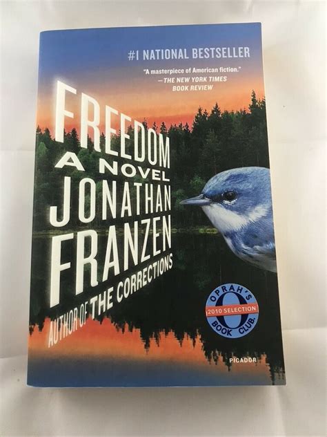 Freedom A Novel Oprahs Book Club By Jonathan Franzen 2011 Paperback