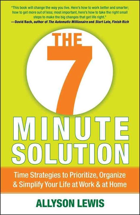 The 7 Minute Solution Creating A Life With Meaning 7 Minutes At A Time