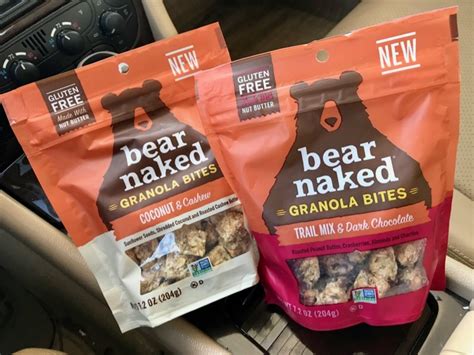 Bear Naked Granola Bites Perfect Snack For Home Or On The Go All