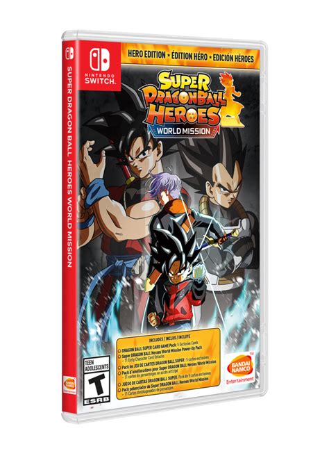 Super Dragon Ball Heroes World Mission ‘hero Edition Announced For