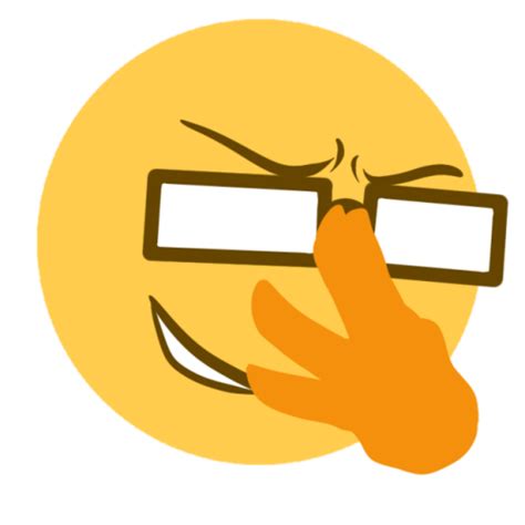 Discord Emojis Dyed Indigo Anime Glasses Discord Emotes Really