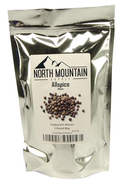 North Mountain Supply Whole Allspice 1 Pound Bag North Mountain Supply