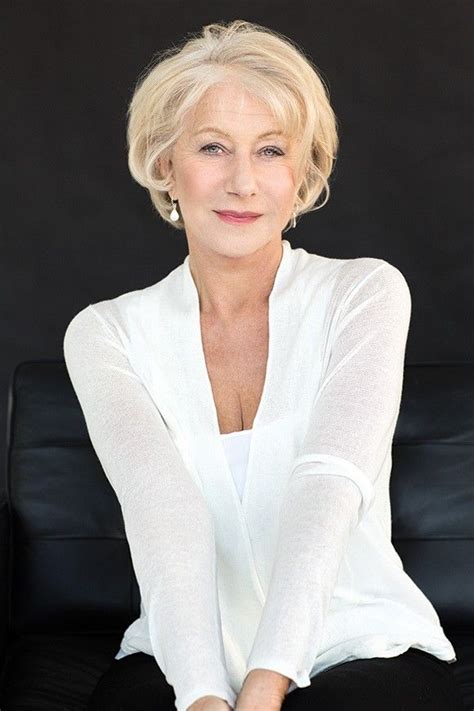 Pin By Keith Coffey On Beautiful Older Women Priceless Invaluable Helen Mirren Hair Dame