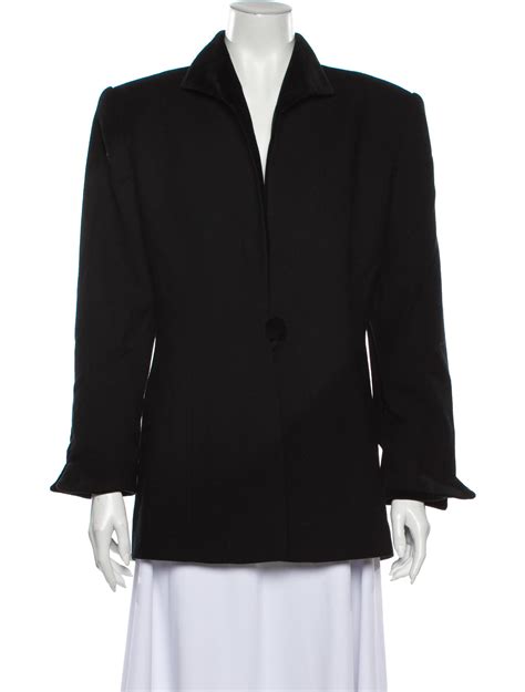 Christian Dior Vintage Evening Jacket Black Jackets Clothing