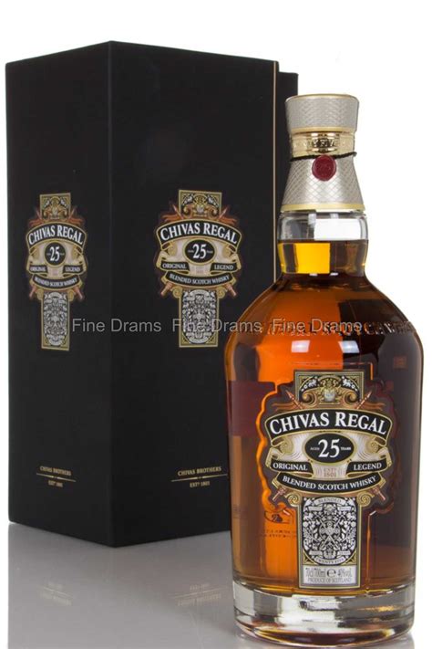 Bottled by chivas brothers ltd. Chivas Regal 25 Year Old Blended Whisky