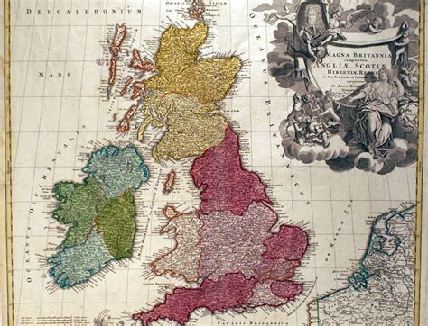 Antiques Council M 10640 British Isles In The Early 1700s